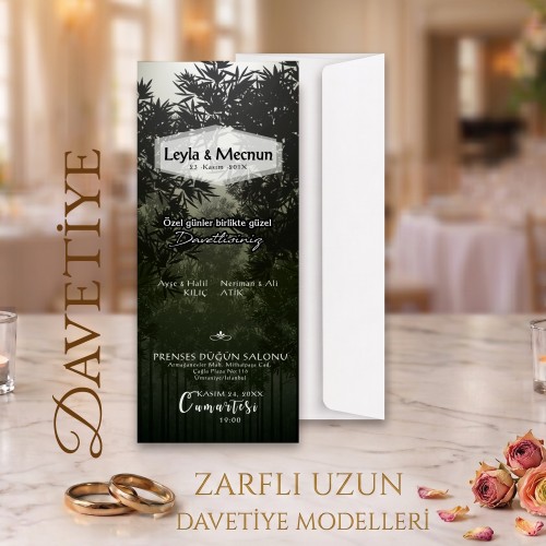 Beren Uzun Davetiye 1520 Beren Uzun Davetiye 1520 - Yaren Davetiye